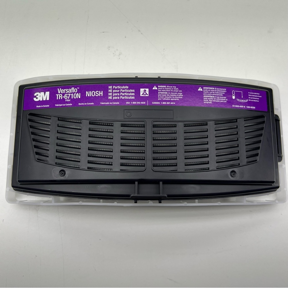 3M TR-6710N Versaflo High Efficiency Filter TR-600  PAPRs New *Expired 10/2025*